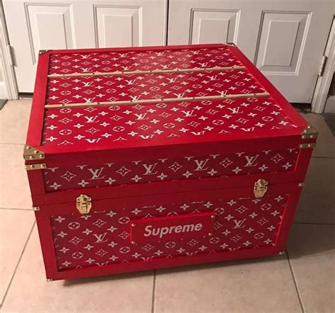 supreme lv shoe box|supreme shoes louis vuitton.